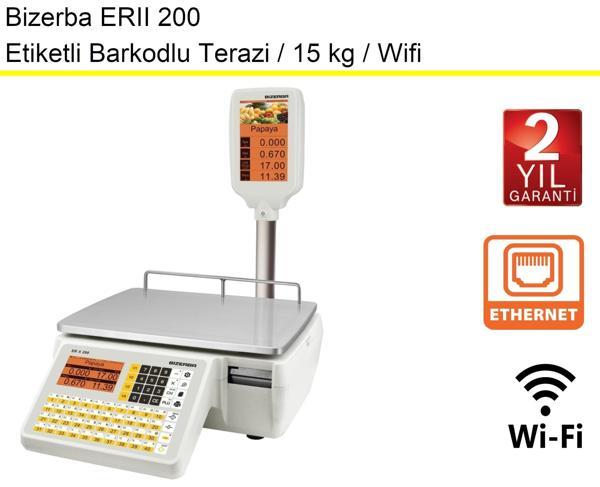 Bizerba ERII 200 Etiketli Barkodlu Terazi 15 Kg - Image 1