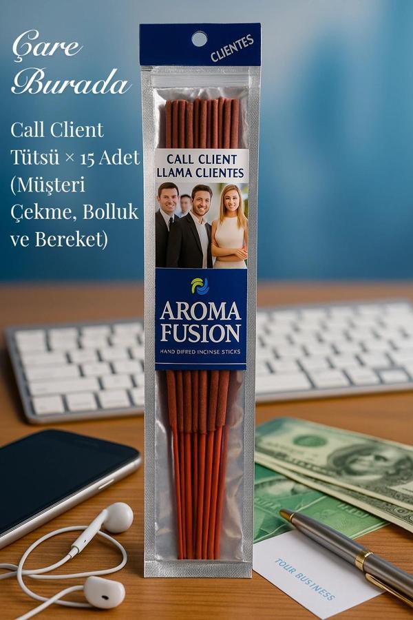 Aroma Fusion Call Client Tütsü - Premium Tütsü × 15 Adet (Müşteri Çekme & Bolluk & Bereket) - Image 1