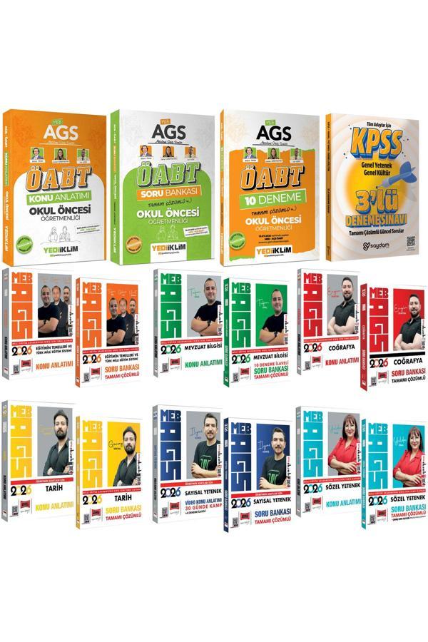 2026 ÖABT Okul Öncesi Öğretmenliği(Konu-Soru-Deneme)-MEB AGS Tüm Konular Konu Anlatımı-Soru Bankası - Yargı Yayınları - Image 1