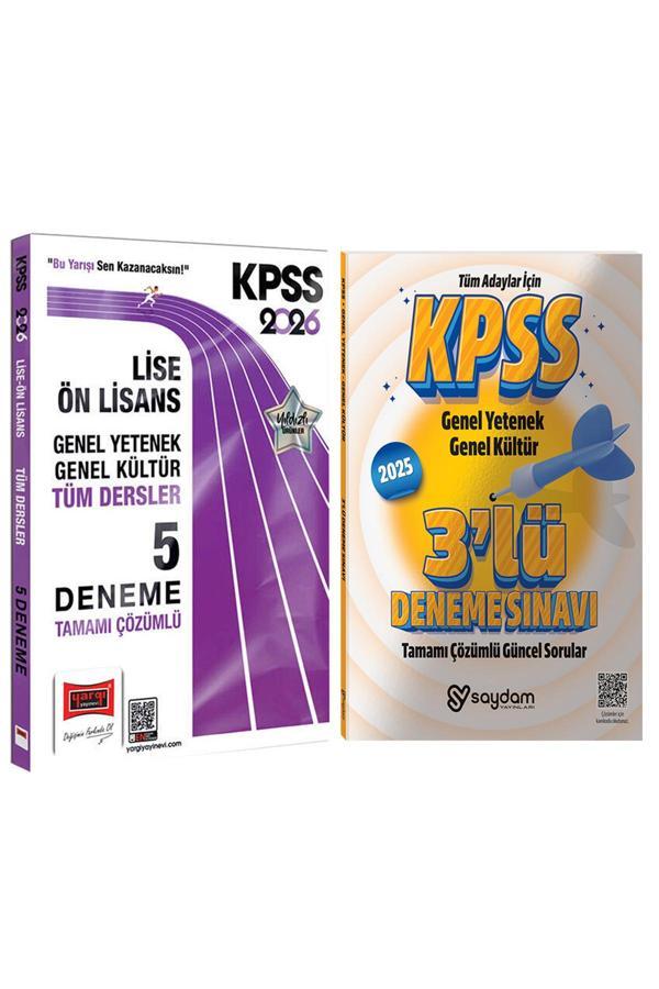 2026 KPSS GYGK Lise Ön Lisans Tüm Dersler Tamamı Çözümlü 5 Deneme(213 Sayfa)-Çözümlü 3 Deneme - Yargı Yayınları - Image 1