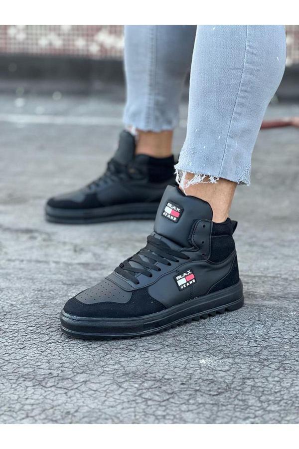 Wagoon WG220 Kömür Erkek Yarım Bilek Bot - Image 1