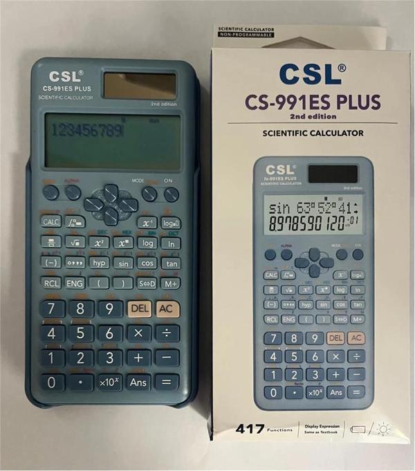 CSL CS-991ES PLUS-BLUE Mavi Fonksiyonel Hesap Makinesi - Image 1