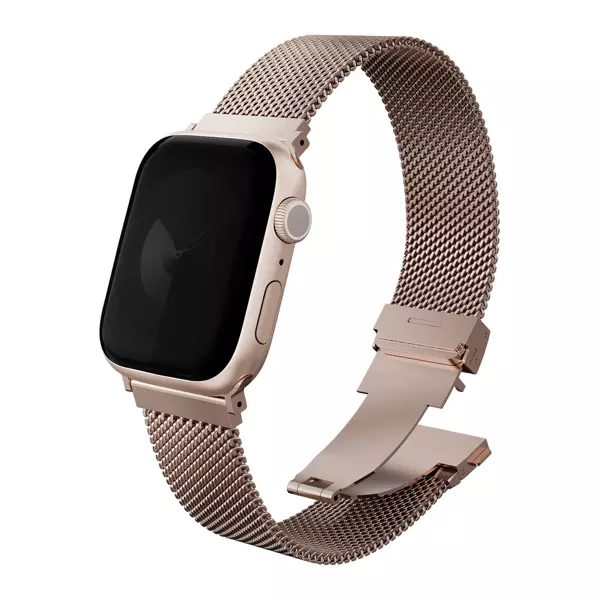 Uniq Dante Pro Watch 44/45/46/49mm Çelik Örgü Kordon - Rose - Image 1