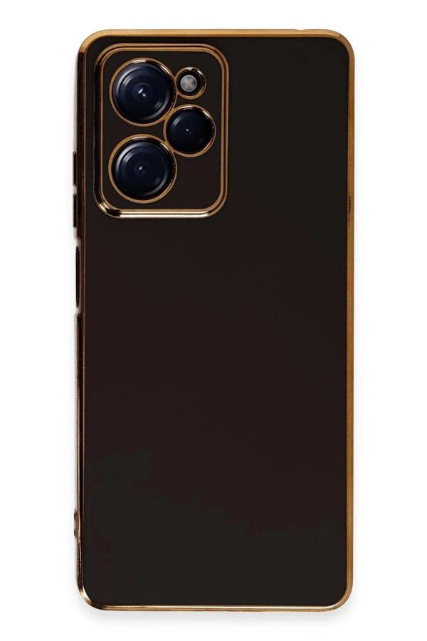 Xiaomi Poco X5 Pro 5G Kılıf Volet Silikon - Siyah-(5796) - Image 1