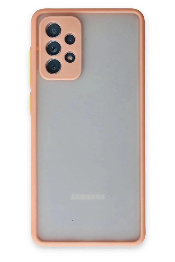 Samsung Galaxy A52 Kılıf Montreal Silikon Kapak - Pembe-(5796) - Image 1