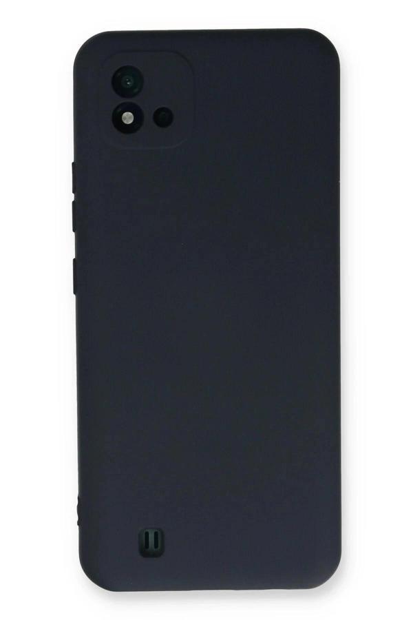 Realme C11 2021 Kılıf Nano içi Kadife Silikon - Lacivert-(5796) - Image 1