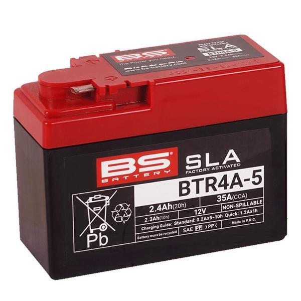 BS BATTERY BTR4A-5 SLA Motosiklet Aküsü 300667 - Image 1