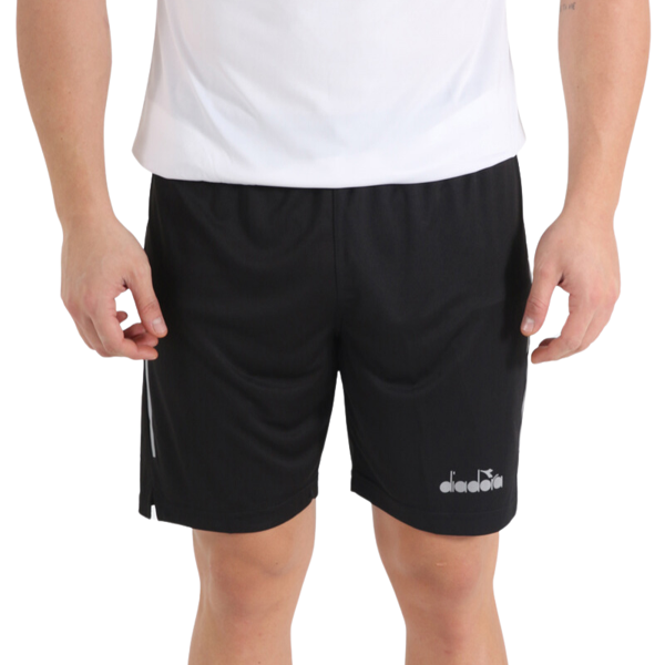 Diadora Erkek Siyah Elite Antrenman Şortu 1010203 - Image 1