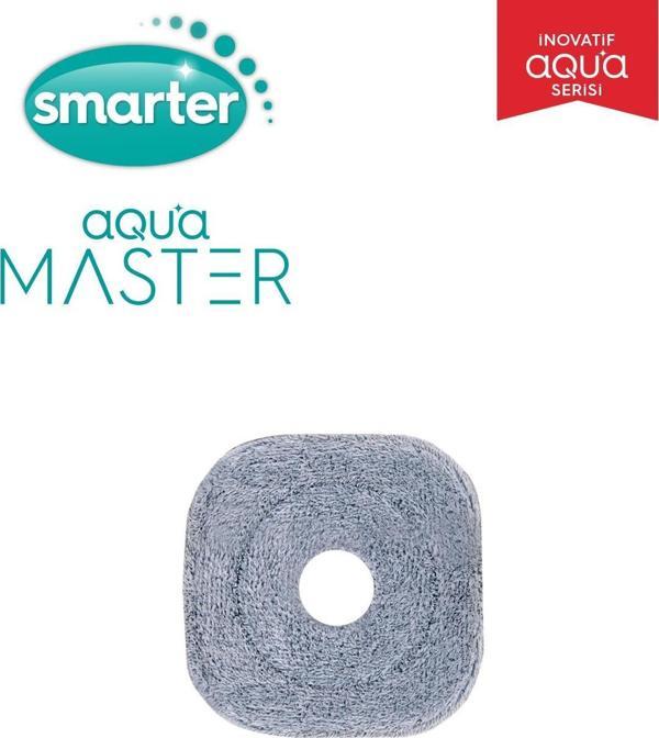 SMARTER AQUA MASTER YEDEK MOP TEMİZ & KİRLİ SUYU AYIRMA ÖZELLİĞİ OTOMATİK TEMİZLİK SETİ MOP PASPAS  - Image 1