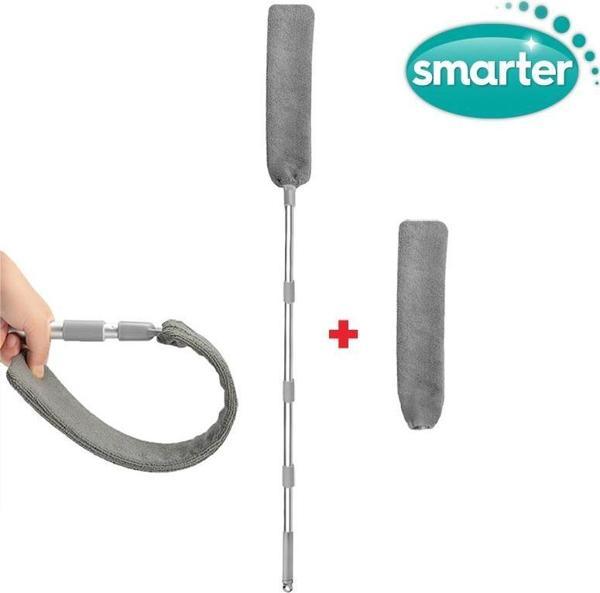 SMARTER DİP KÖŞE TOZ TOPLAYICI ESNEK MOP MİKROFİBER PASPAS+YEDEK MOPLU - Image 1