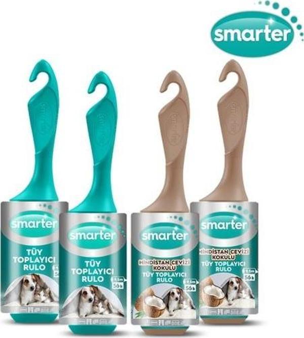 SMARTER TÜY TOPLAYICI  KARMA 4 LÜ SET (2x 56 Lı + 2x Kokulu ) - Image 1