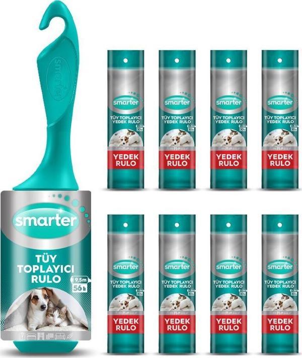 SMARTER TÜY TOPLAYICI RULO + 8 YEDEK KEDİ KÖPEK - Image 1