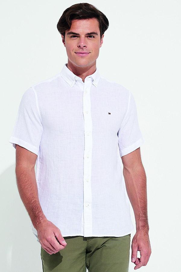 Tommy Hilfiger Kısa Kol Gömlek - Image 1