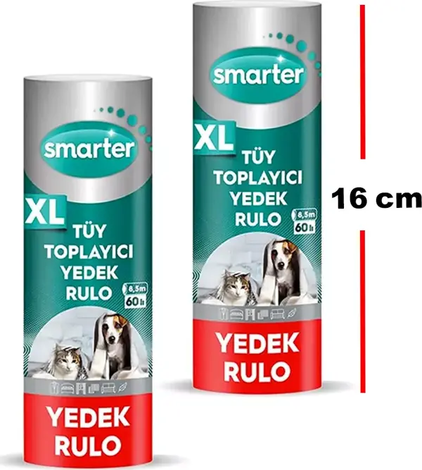 SMARTER XL TÜY TOPLAYICI YEDEK RULO 2 Lİ - Image 1