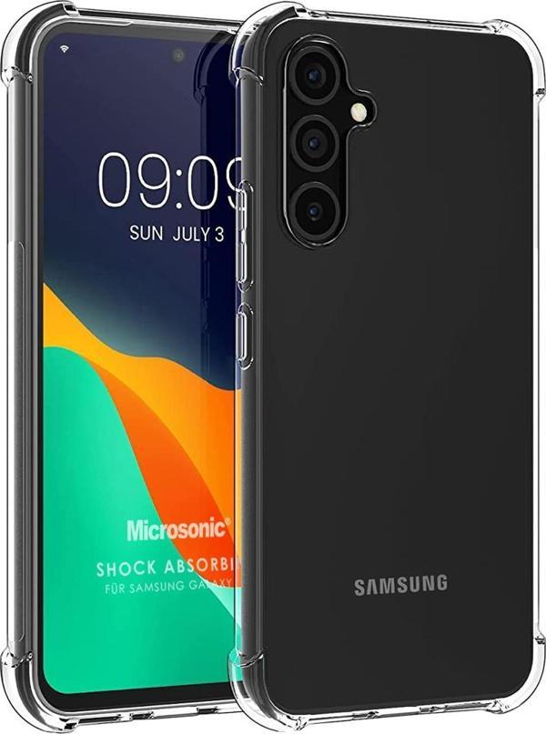 Microsonic Samsung Galaxy A54 Kılıf Shock Absorbing Şeffaf - Image 1