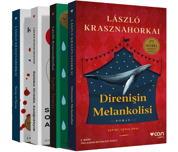 László Krasznahorkai Seti (4 Kitap) - Can Yayınları - Image 1