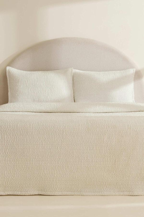 Karaca Home Linda Çift Kişilik Yatak Örtüsü Mint - Image 1