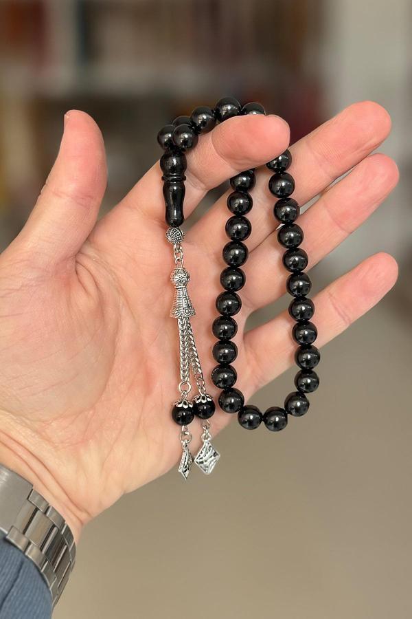 Küre Güzel Çekimli Rus Oltu Taşı Tesbih - Image 1