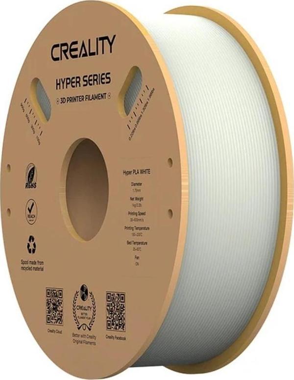 Creality Hyper Pla Filament Beyaz 1.75Mm 1Kg - Image 1
