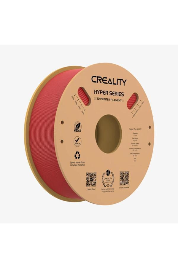 Creality Hyper Pla Kırmızı 1.75 Mm 3D Yazıcı Filament 1Kg - Image 1