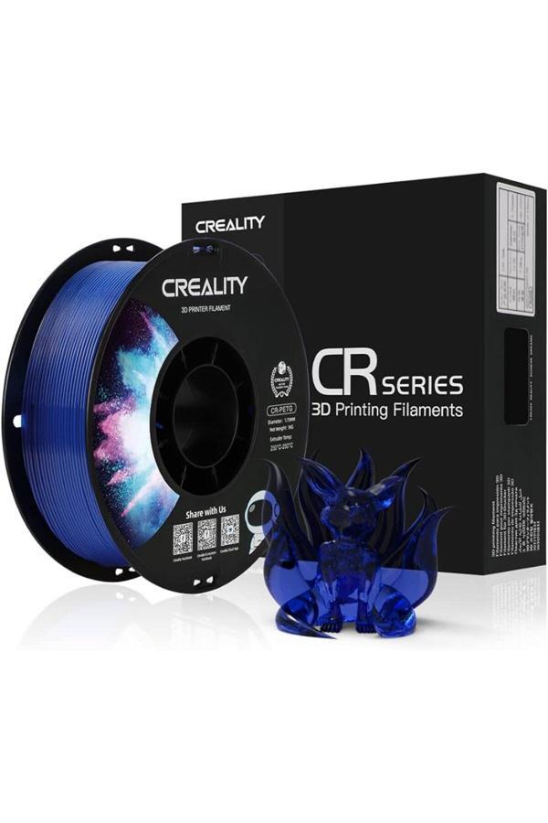 Creality Cr-Petg Filament Şeffaf Mavi 1.75Mm 1Kg - Image 1