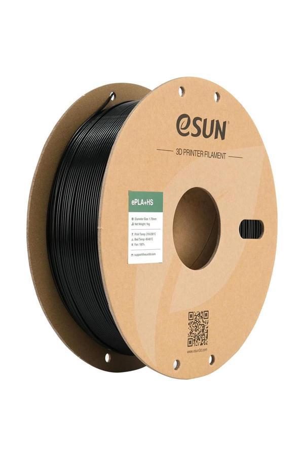 Esun Pla-Hs Siyah Filament 1.75Mm 1Kg - Yüksek Hız Uyumlu Pla+ - Image 1