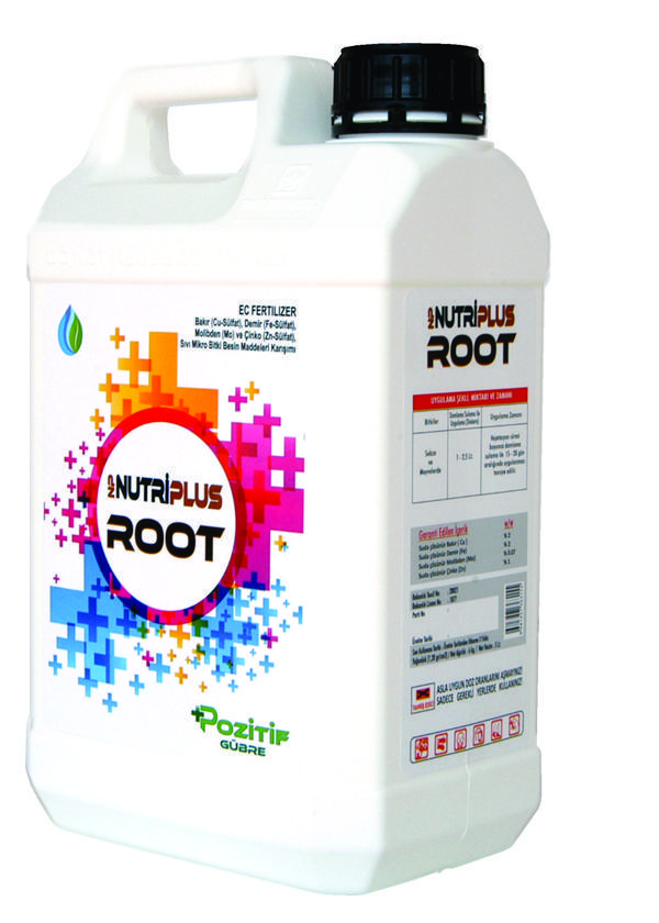 Npnutrıplus Root Köklendirici Demirli Bakırlı Molibdenli Çinkolu Sıvı Gübre 5 Litre - Image 1