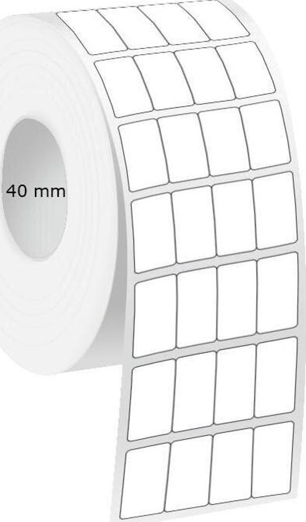 40X20 Mm 4000 Li Eco Termal Etiket Yanyana 4 Lü (Bitişik) 40 Lık Kuka - Image 1