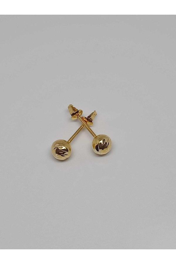 Nisanur Altın 14 Ayar Çocuk Küpe - Image 1