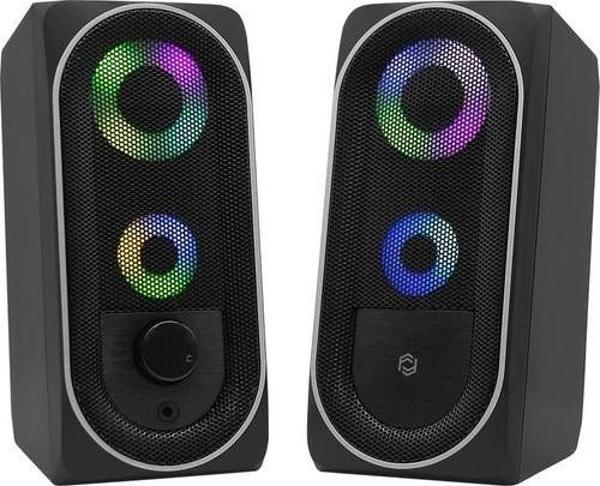 Fs-2138U 2.0 Hoparlör Sistemi Rgb Led Siyah (Usb) - Image 1