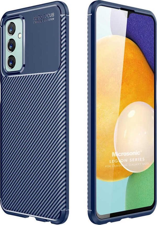 Microsonic Samsung Galaxy M13 Kılıf Legion Series Lacivert - Image 1