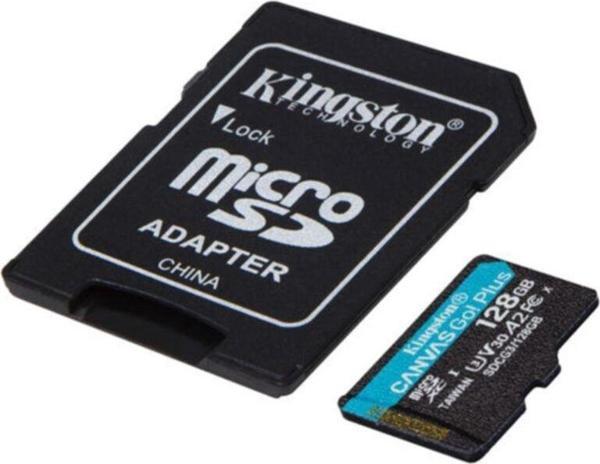 Sdcg3-128Gb 128Gb Microsdxc Canvas Go Plus 170R A2 U3 V30 Card + Adp Hafıza Kartı - Image 1