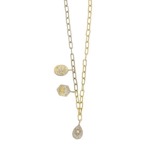 14 Ayar Altın Tasarım Kolye  -  0188951 - Image 1