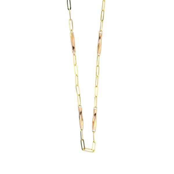 14 Ayar Altın Tasarım Kolye  -  0195233 - Image 1