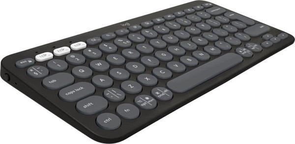 920-011859 K380S Pebble Keys 2 Bluetooth Siyah Kablosuz Klavye - Image 1