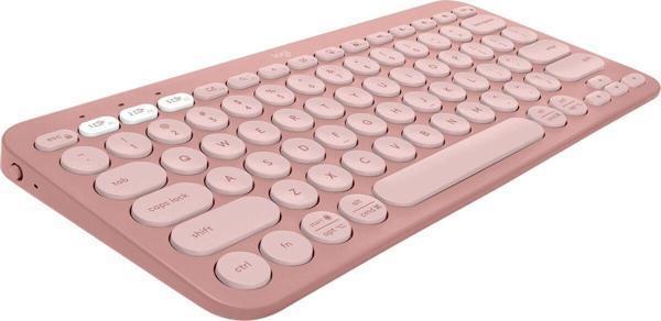 920-011861 K380S Pebble Keys 2 Bluetooth Pembe Kablosuz Klavye - Image 1
