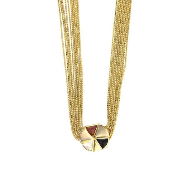 14 Ayar Altın Renkli Kolye  -  0191101 - Image 1