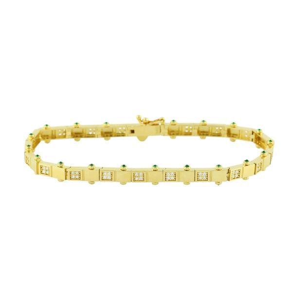 14 Ayar Altın Tasarım Bileklik  -  0196946 - Image 1