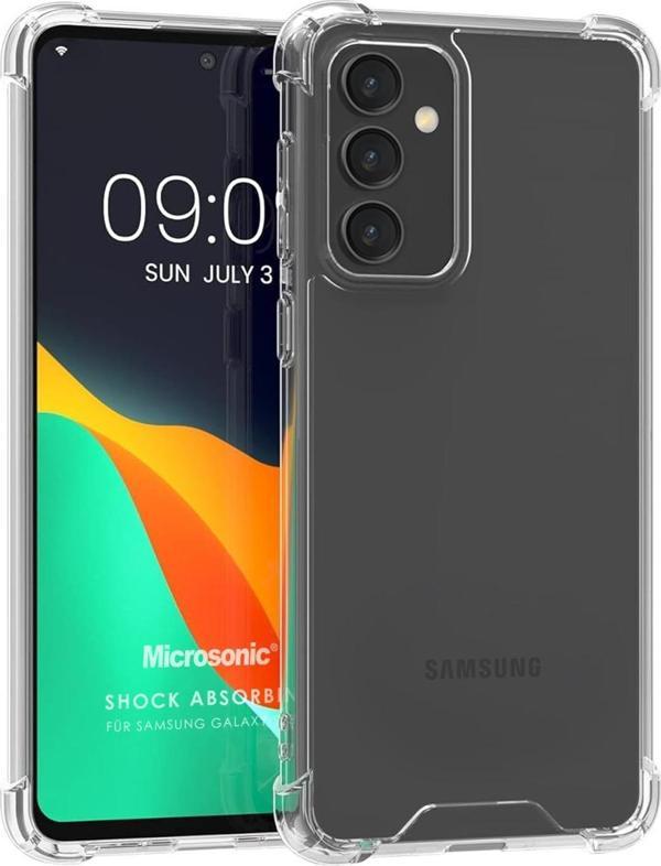Microsonic Samsung Galaxy S23 FE Kılıf Shock Absorbing Şeffaf - Image 1