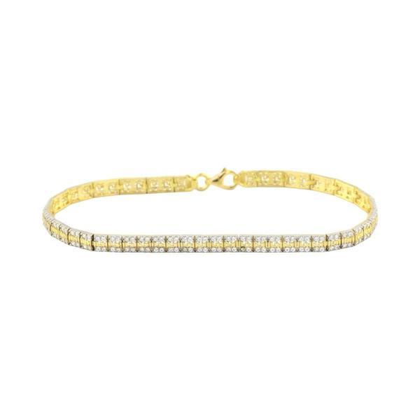 14 Ayar Altın Tasarım Bileklik  -  0184034 - Image 1