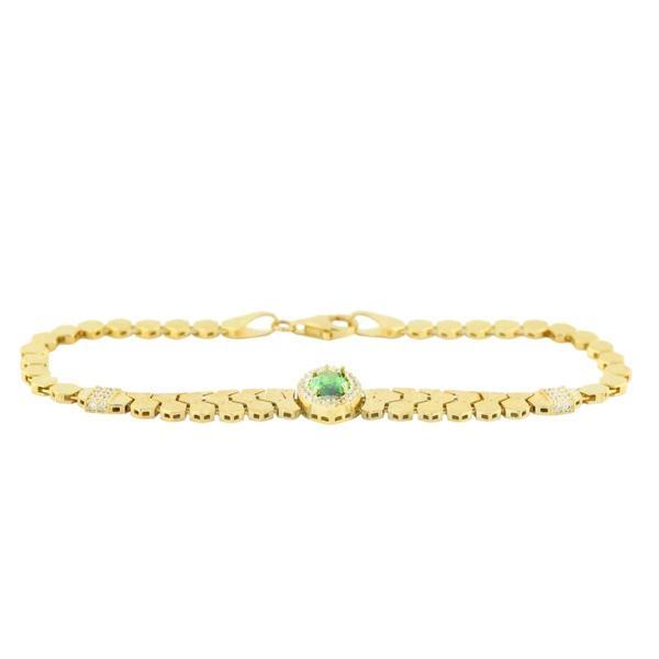 14 Ayar Altın Tasarım Bileklik  -  0196789 - Image 1