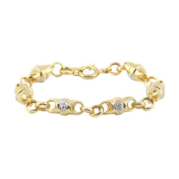 14 Ayar Altın Tasarım Bileklik  -  0180316 - Image 1