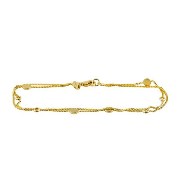 14 Ayar Altın Tasarım Bileklik  -  0194267 - Image 1