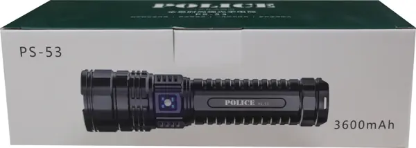 Ps-53 Zoom Powerbank Özellikli Şarjlı El Feneri - Image 1