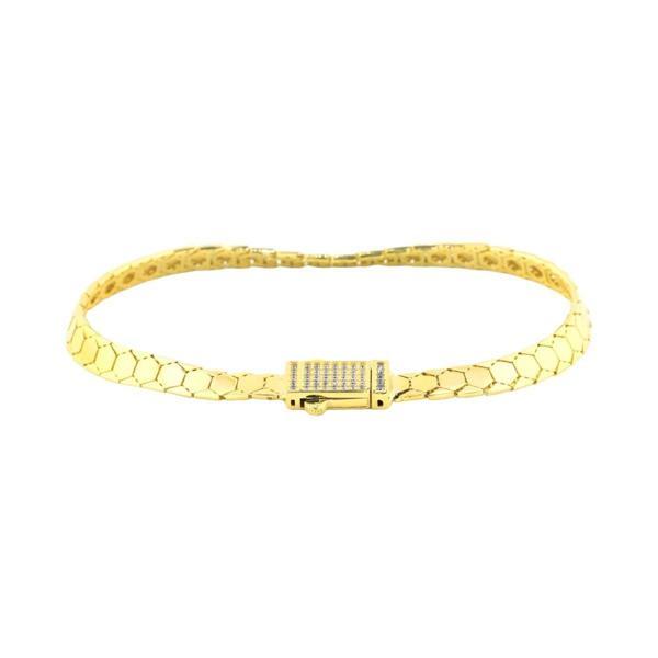 14 Ayar Altın Tasarım Bileklik  -  0184016 - Image 1