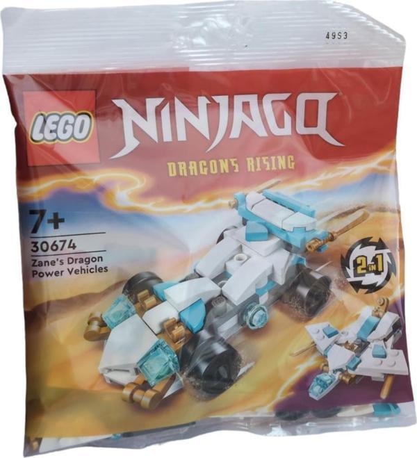 LEGO Ninjago 30674 Zane's Dragon Power Vehicles +7 Yaş (55 Parça) - Image 1