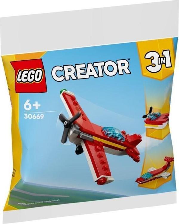LEGO Creator 30669 Iconic Red Plane +6 Yaş (51 Parça) - Image 1