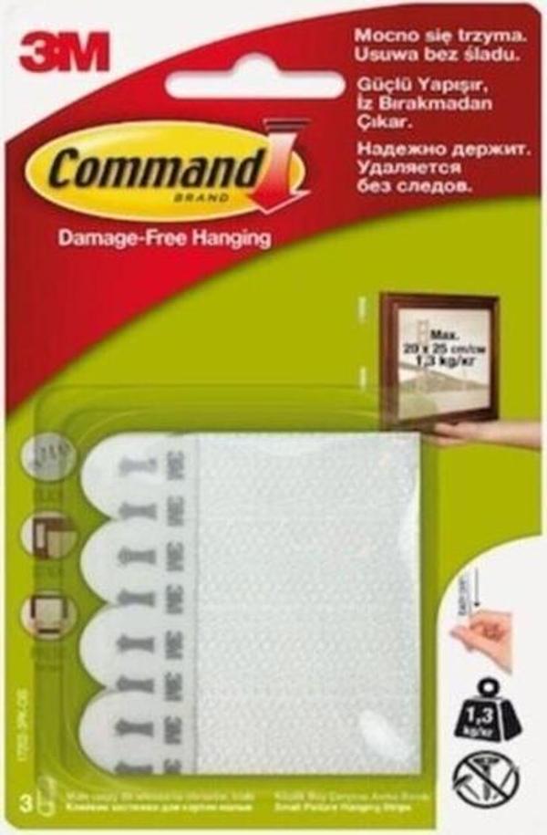 Command 17202 Küçük Boy Cırt Cırt Bant - 2 Adet - Image 1