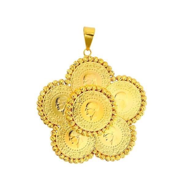 22 Ayar Altın Çeyrekli Kolye Ucu  -  0191794 - Image 1