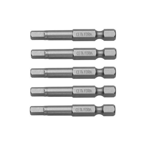 CETA FORM CB/1915 Çelik Bits Alyan Uç Seti 1.5mm x 50mm  5'li Paket - Image 1